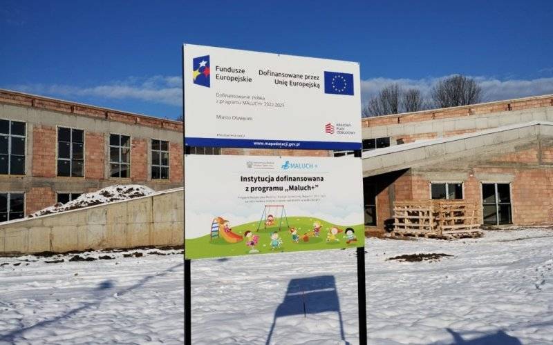 Oświęcim. Dzieci do żłobka i przedszkola pójdą we wrześniu 2024 roku. Zapisy prowadzone będą w marcu