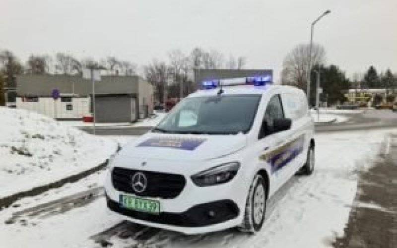 Oświęcim. Mercedesy na testach u strażników miejskich