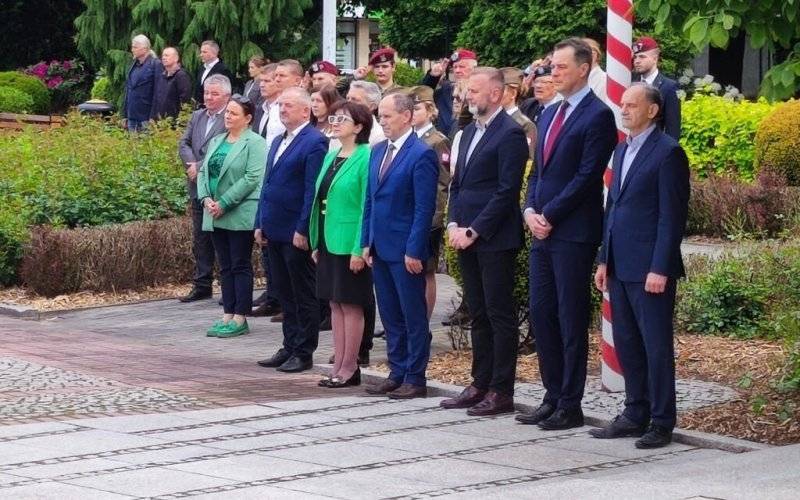 Oświęcim. Narodowy Dzień Zwycięstwa.79. rocznica zakończenia II wojny światowej