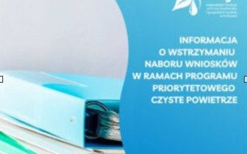 Oświęcim. Zawieszono przyjmowanie wniosków do programu Czyste Powietrze