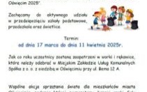 Sprzątanie Świata – Oświęcim 2025