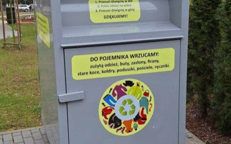 Oświęcim. Kontenery na zużyte tekstylia są już w mieście