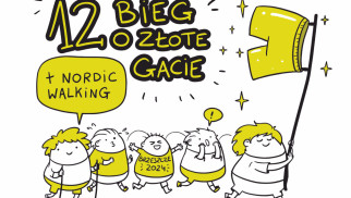 12 BIEG O ZŁOTE GACIE + NORDIC WALKING. WYDARZENIE POD PATRONATEM BURMISTRZA BRZESZCZ - InfoBrzeszcze.pl