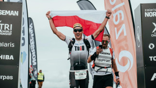 Człowiek z żelaza. Bartosz Grubka najlepszym Polakiem w wyścigu szaleńców