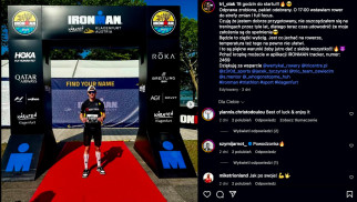 Debiut na pełnym dystansie w złotym kolorze – FOTO