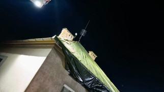 Gwałtowne burze nad powiatem. Strażacy interweniowali 37 razy – FOTO