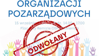 III Piknik Organizacji Pozarządowych ODWOŁANY z powodu warunków pogodowych