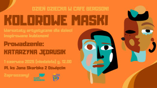 Kolorowe Maski na Dzień Dziecka w Café Bergson