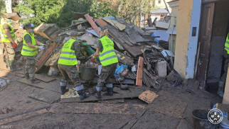 Małopolscy terytorialsi z Oświęcimia w operacji Feniks – FOTO