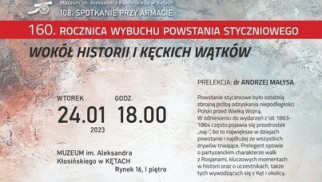 Muzeum w Kętach zaprasza na 108. Spotkanie przy armacie połączone z obchodami 160. rocznicy powstania styczniowego – wokół historii i kęckich wątków