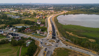 Niesamowite ujęcia z budowy obwodnicy Oświęcimia: Nowa droga, nowe możliwości