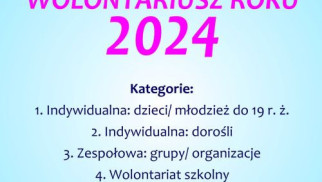 Plebiscyt na Wolontariusza Roku 2024