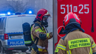 Podtrucie tlenkiem węgla w Oświęcimiu. Kobieta z synem trafili do szpitala