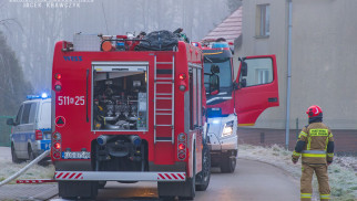 Pożar samochodu w Grojcu – FOTO!