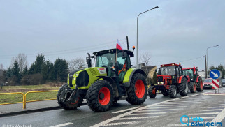 Protest rolników w powiecie oświęcimskim