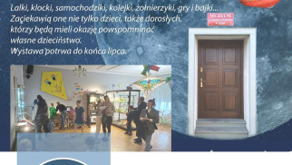 Stare zabawki i papierowe cuda w kęckim muzeum