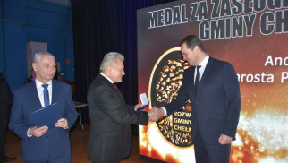 Starosta nagrodzony medalem „Za zasługi dla rozwoju Gminy Chełmek”