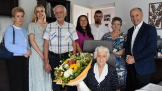 Sto lat Bronisławy Krzemień z Zaborza – FOTO