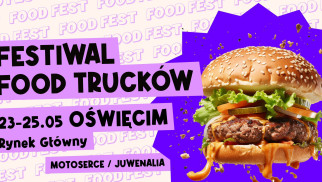 Tak smacznie jeszcze nie było! Tłumy food trucków wracają na Rynek w Oświęcimiu!