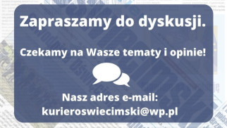 Twój głos w „Kurierze Oświęcimskim” – dołącz do lokalnej dyskusji!