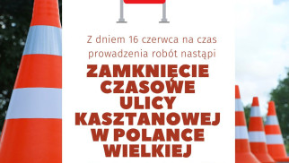 Uwaga kierowcy! Zamknięcie drogi w Polance Wielkiej