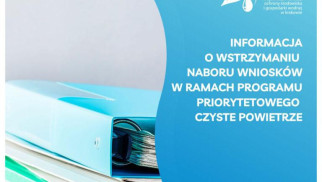 Wstrzymanie naboru wniosków w programie „Czyste Powietrze” przez WFOŚiGW w Krakowie - InfoBrzeszcze.pl