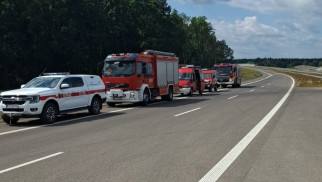 Zapoznanie służb ratowniczych z nową drogą S1