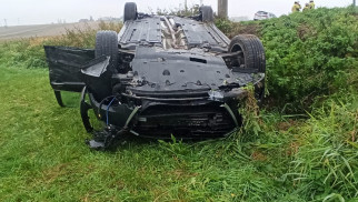 Zderzenie dwóch samochodów osobowych. Poszkodowana 1,5 roczna dziewczynka – FOTO!