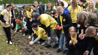 Żonkile dla Hospicjum w Oświęcimiu! Zobacz, jak samorządowcy i szkoły wspierają kampanię „Pola Nadziei”!