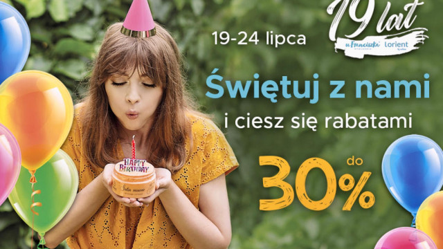 19. urodziny sieci sklepów mydlarnia u Franciszka. Są promocje – FILM