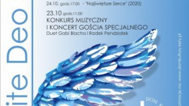 24. Festiwal Twórczości Religijnej PSALLITE DEO w Domu Kultury w Kętach!