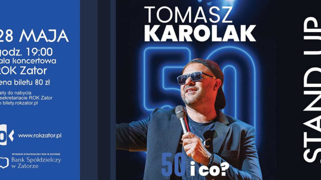 „50 i co?”: Muzyczny stand-up Tomasza Karolaka w Zatorze