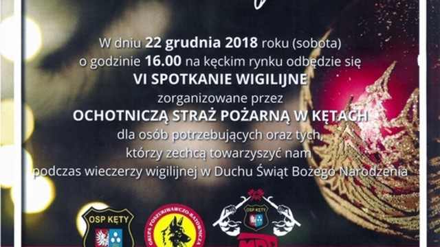 6. spotkanie wigilijne z kęckimi druhami