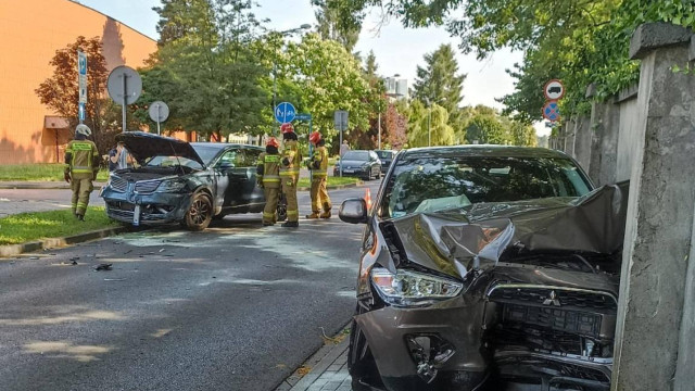72-latka wymusiła pierwszeństwo, pasażerka w szpitalu