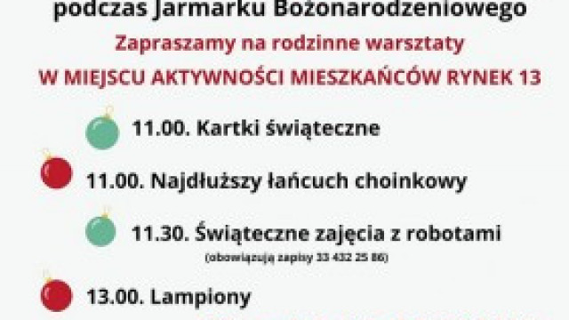 „Trzynastka” pełna świątecznych atrakcji!