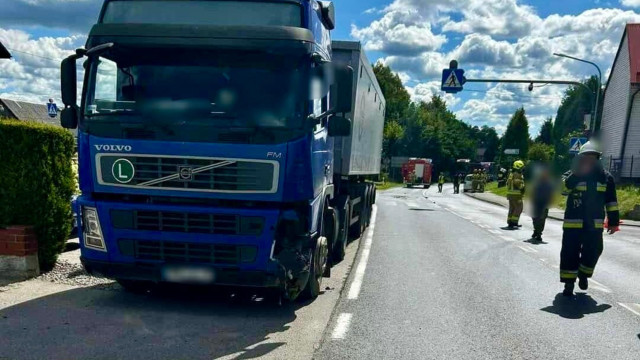 Aktualnie: Wypadek na ulicy Krakowskiej. DK 44 nieprzejezdna