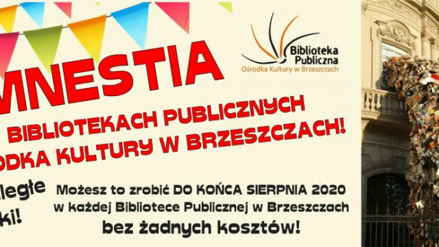 Amnestia w gminnych bibliotekach - InfoBrzeszcze.pl