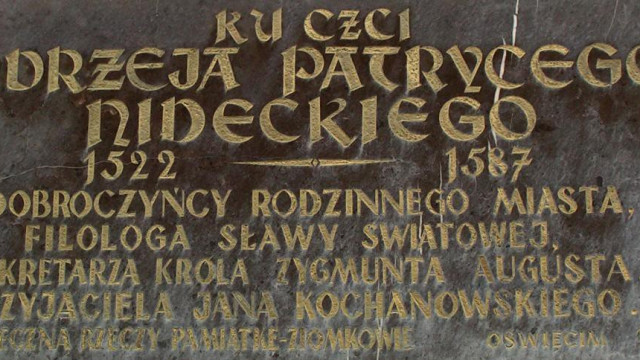 Andrzej Patrycy Nidecki patronem 2017 roku