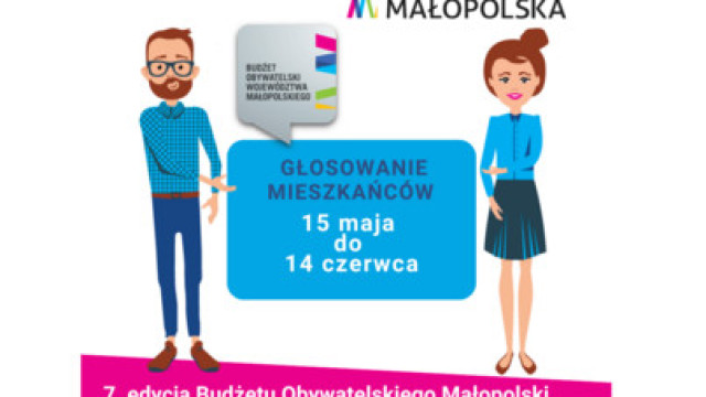 BO Małopolski: Głosuj na zadania z naszej gminy!