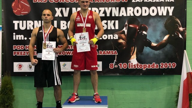 BOKS. Wiktor Czopek drugi w prestiżowym turnieju w Knurowie