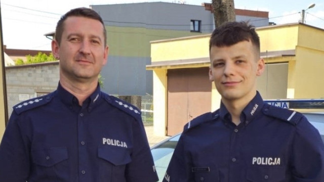 CHEŁMEK. Dzielnicowy oraz policjant ogniwa patrolowego uratowali życie kobiecie