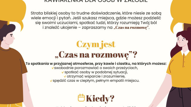 Czas na rozmowę. Kawiarenka dla osób w żałobie