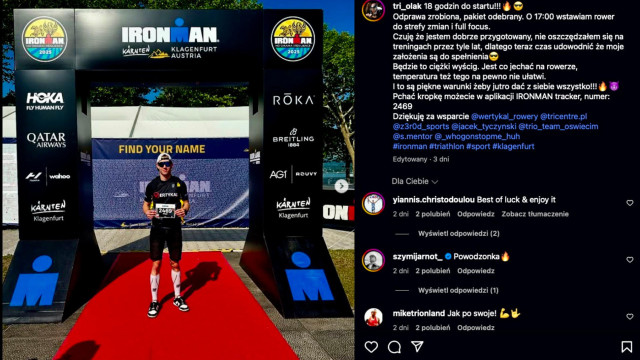 Debiut na pełnym dystansie w złotym kolorze – FOTO