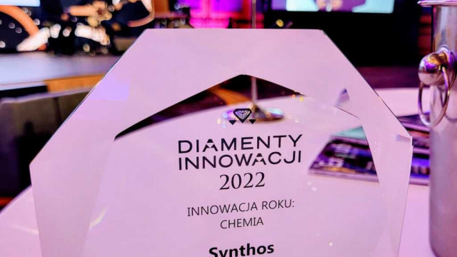 Diament Innowacji 2022 dla Synthosu