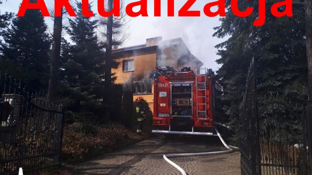 Dom w Lesie podpalił jeden z mieszkańców – AKTUALIZACJA