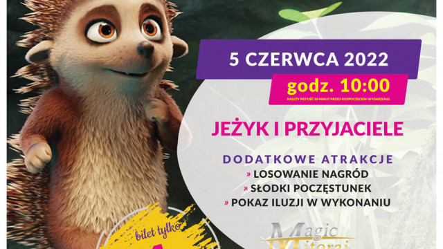 Dziecięce poranki na dzień dziecka: Jeżyk i przyjaciele – FILM