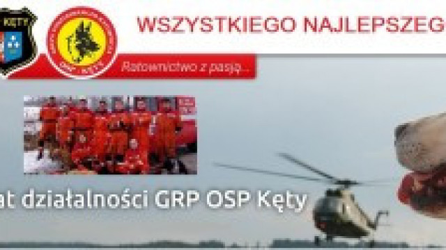 Dziś ratownicy świętują 18 lat od założenia Grupy Poszukiwawczej OSP Kęty!