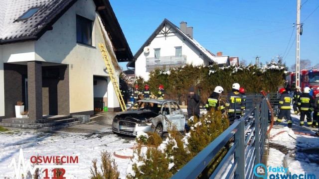 Dzisiaj płonęły samochód, dom i warsztat – FOTO