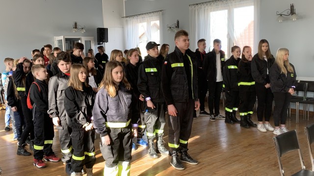 Eliminacje Gminne Ogólnopolskiego Turnieju Wiedzy Pożarniczej „Młodzież Zapobiega Pożarom”- GMINA KĘTY – ZDJĘCIA!