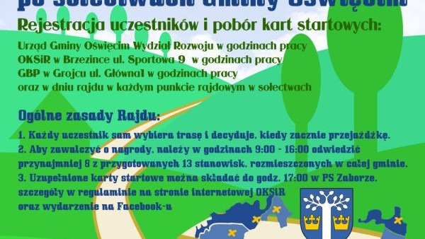 GMINA OŚWIĘCIM. Na rowerze poznasz uroki sołectw i zgarniesz nagrody